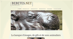 Desktop Screenshot of bebetes.net